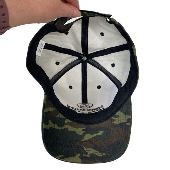 Ford Power Stroke Diesel Green Camo Camouflage Cap 100% Cotton - Picture 8 of 11